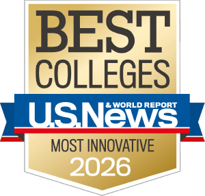 U.S. News & World Report Best Colleges: Most Innovative badge